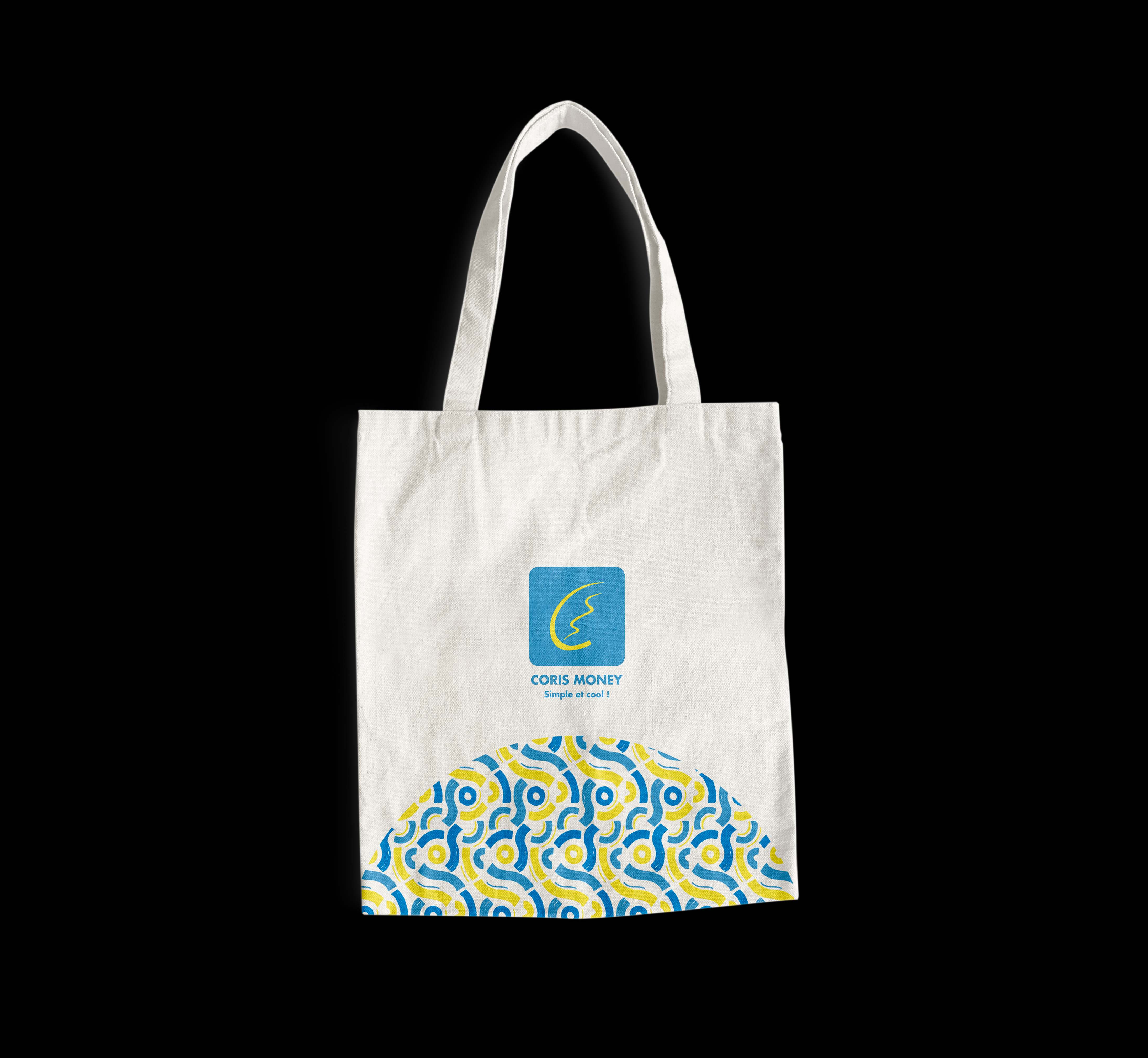 Tote Bags Coris Money - Motif Ondulatoire