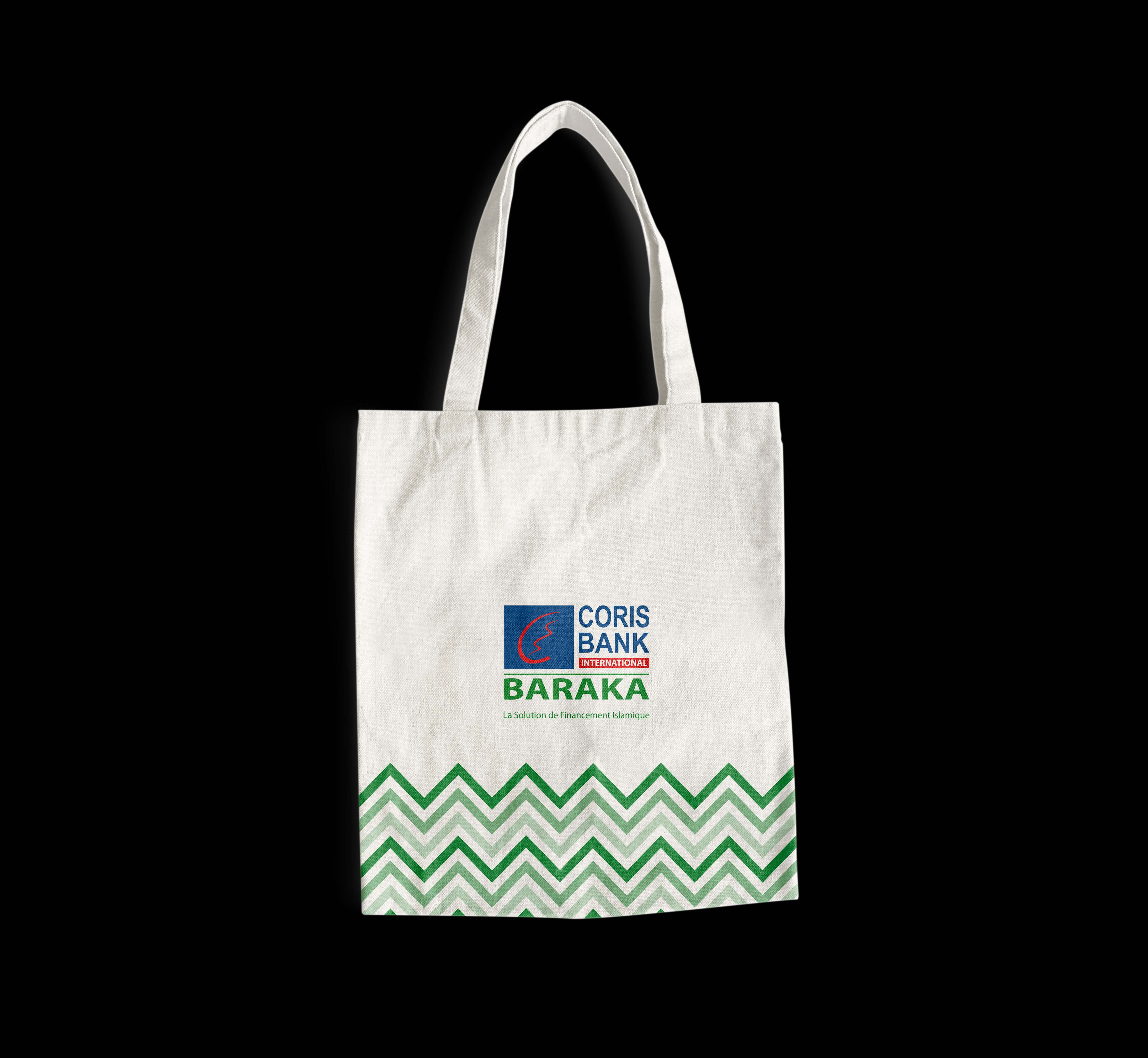 Tote Bags Coris Bank Baraka - Design Chevron
