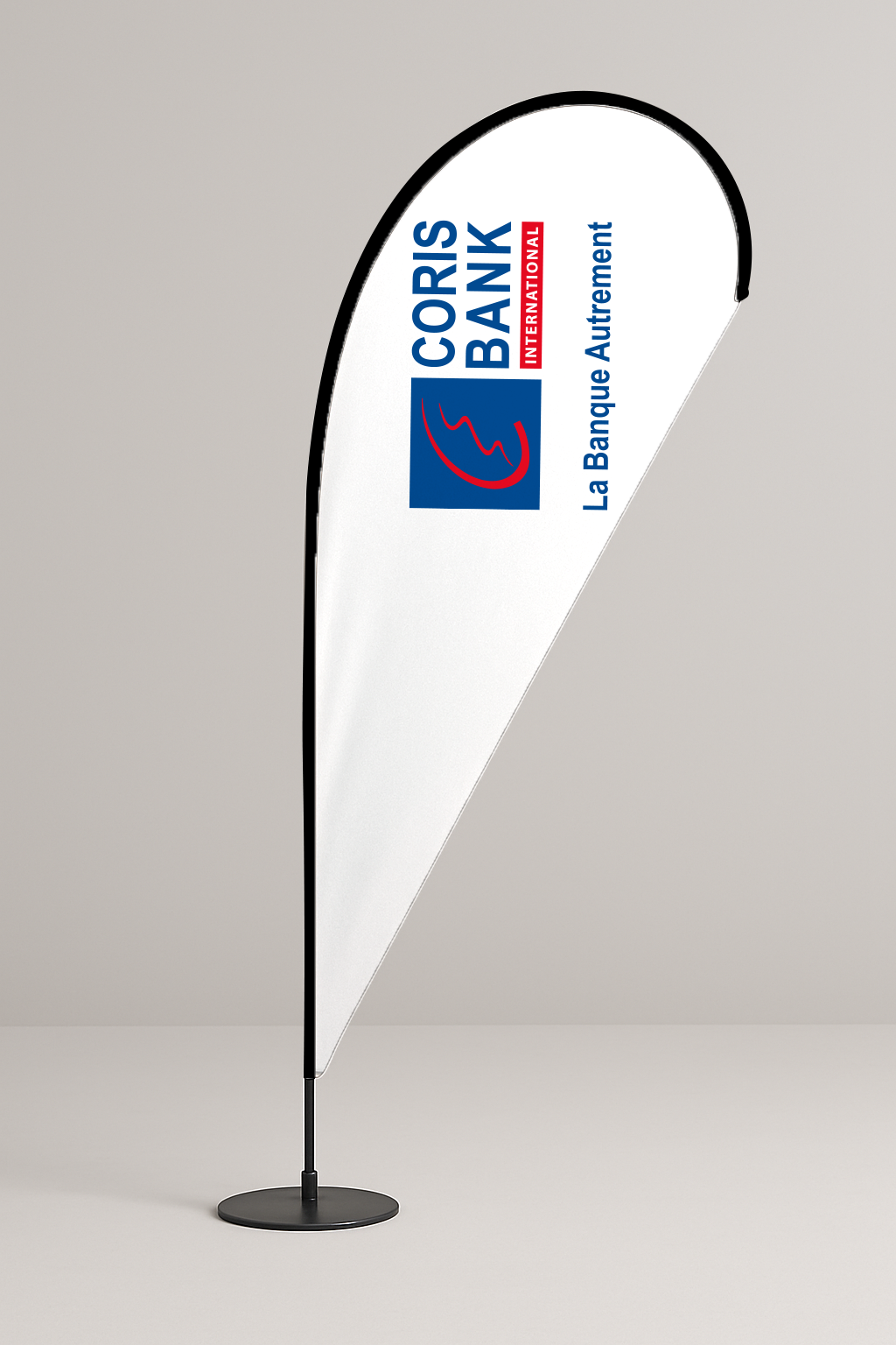 Beach Flag CORIS BANK International