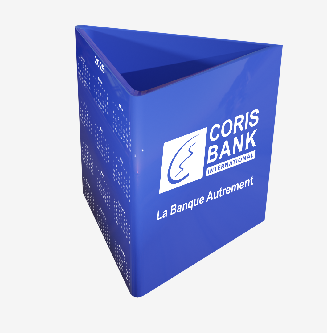 Pot à Crayons CORIS BANK avec Calendrier 2025