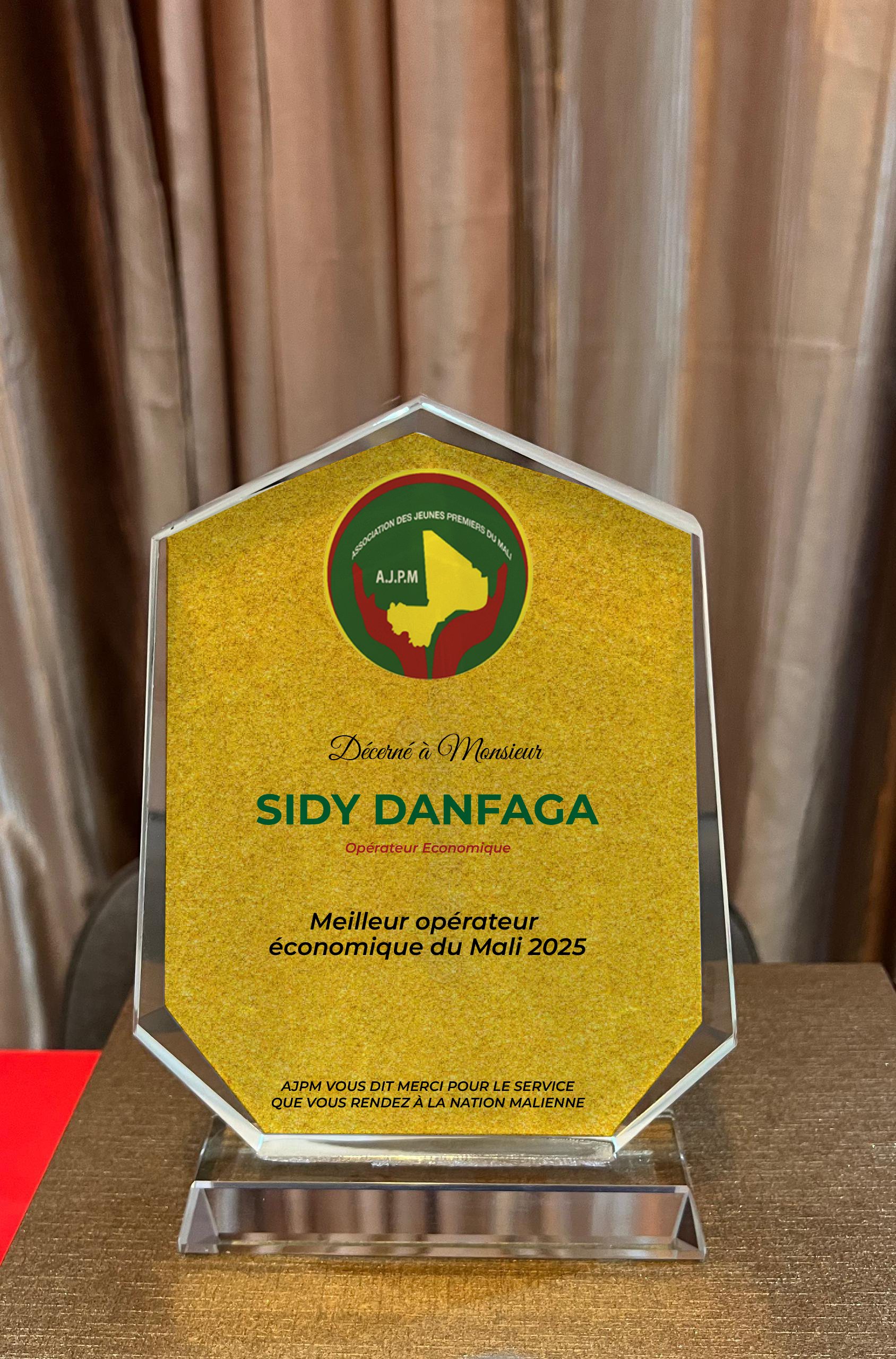 Trophée Meilleur Opérateur Économique AJPM 2025