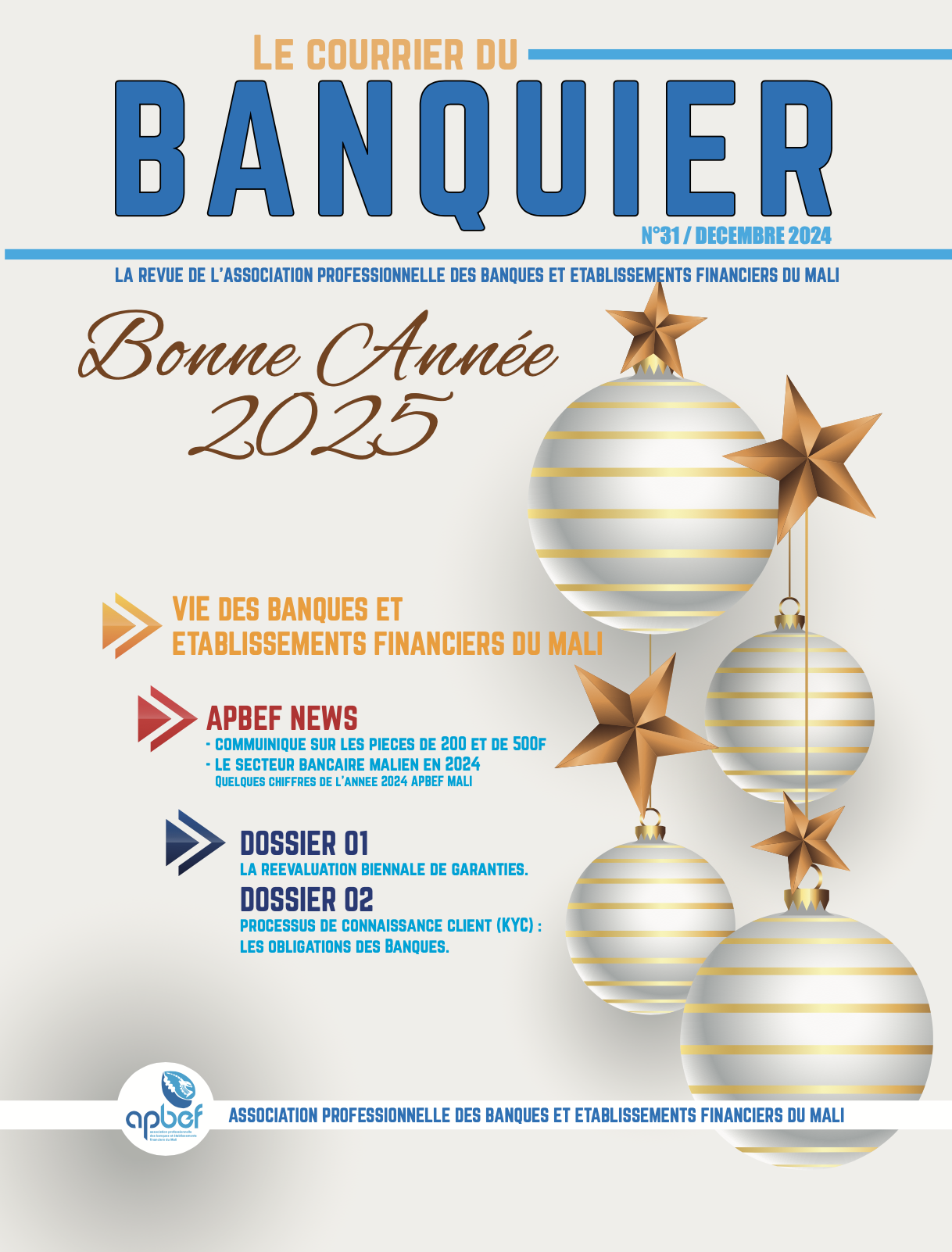 Le Courrier du Banquier N°31 - Décembre 2024
