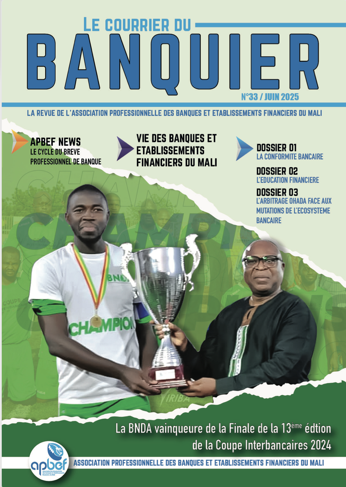 Le Courrier du Banquier N°33 - Juin 2025