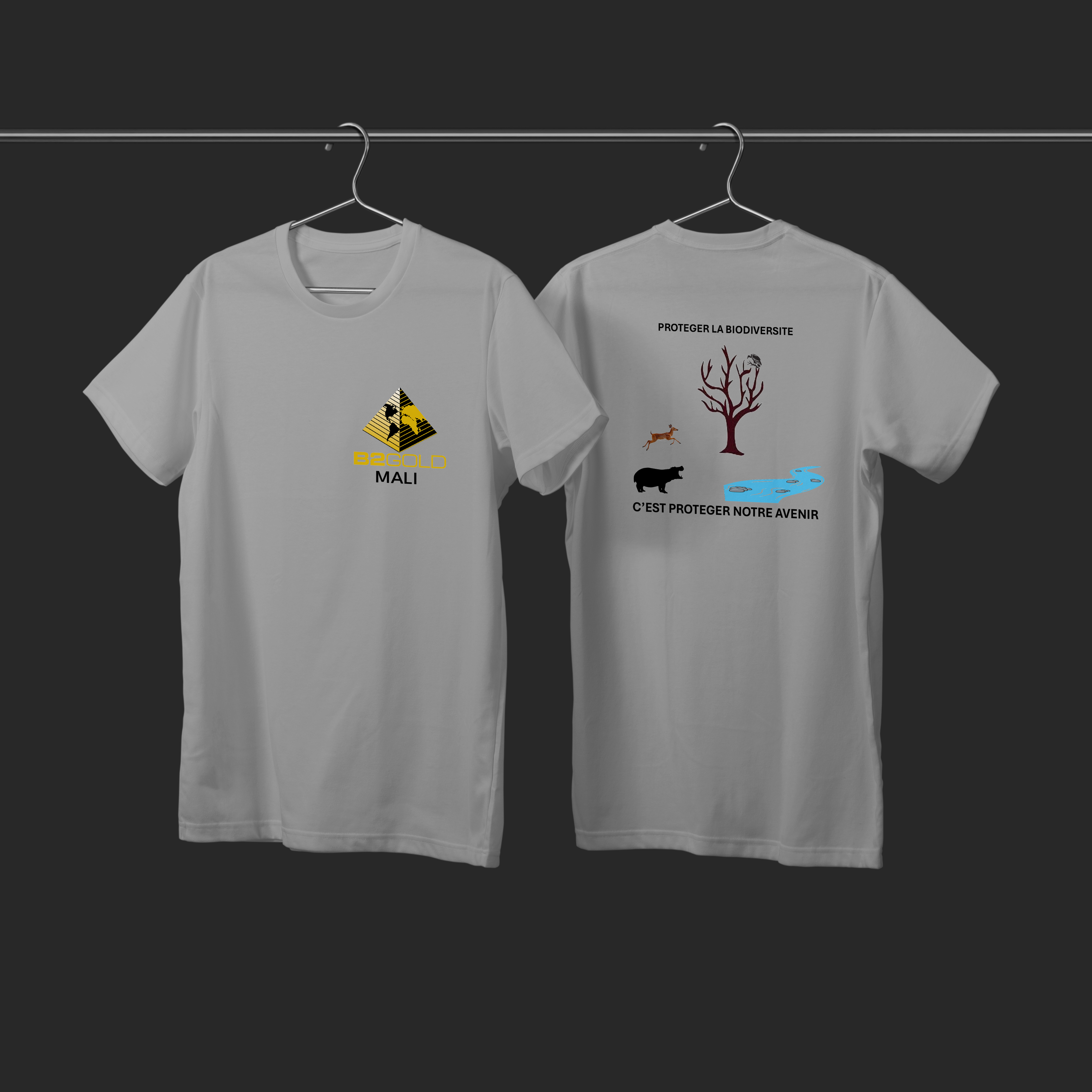 T-Shirts Sensibilisation Biodiversité GFFO Mali