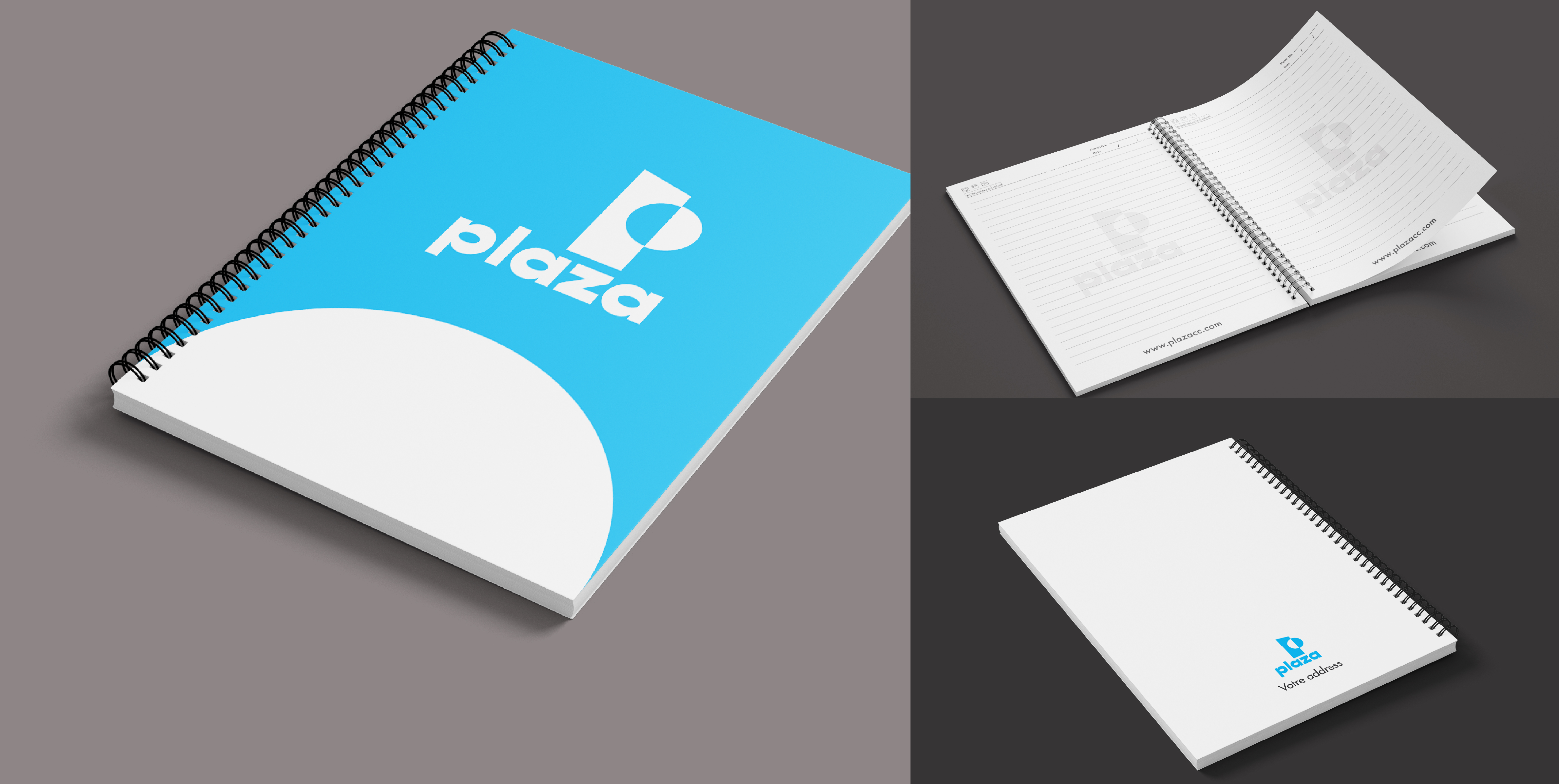 Cahiers Spiralés Plaza - Gamme Complète