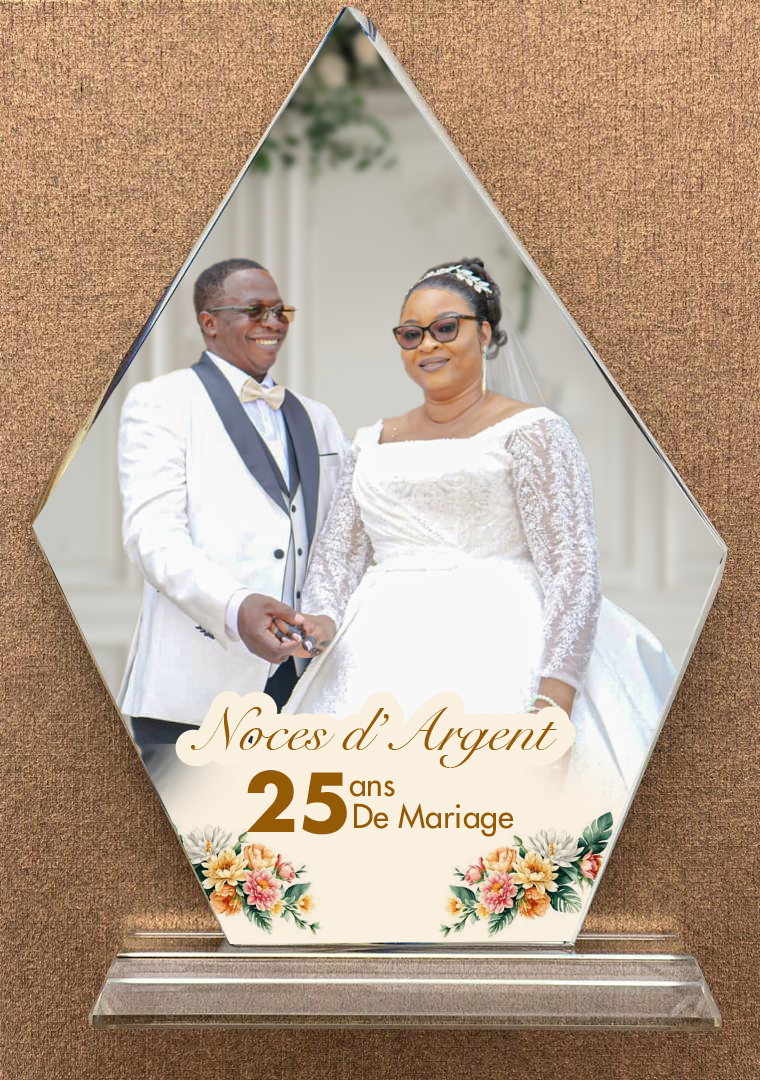 Trophée Noces d'Argent - 25 ans de Mariage