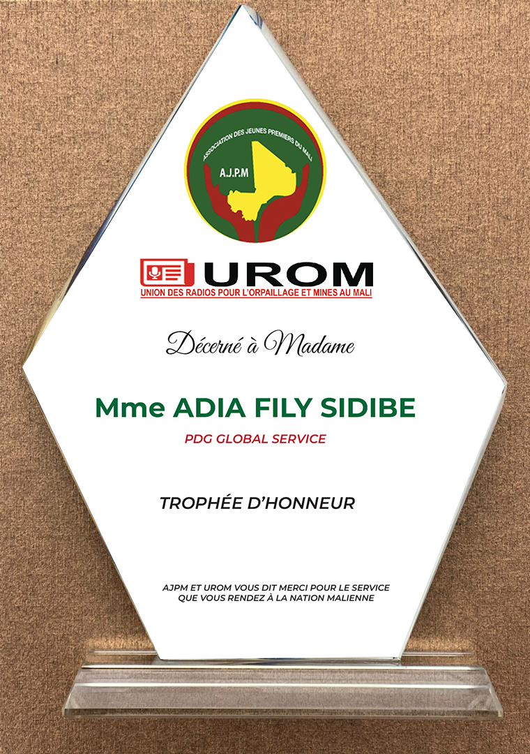 Trophée d'Honneur AJPM & UROM