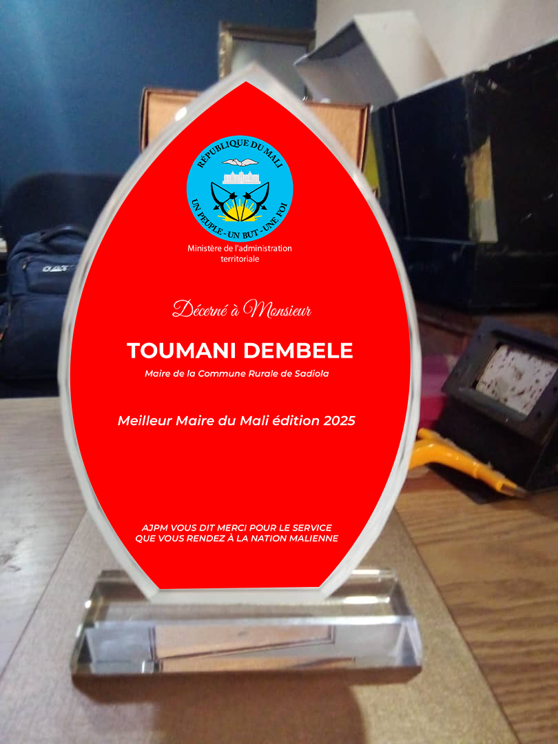 Trophée Meilleur Maire du Mali 2025