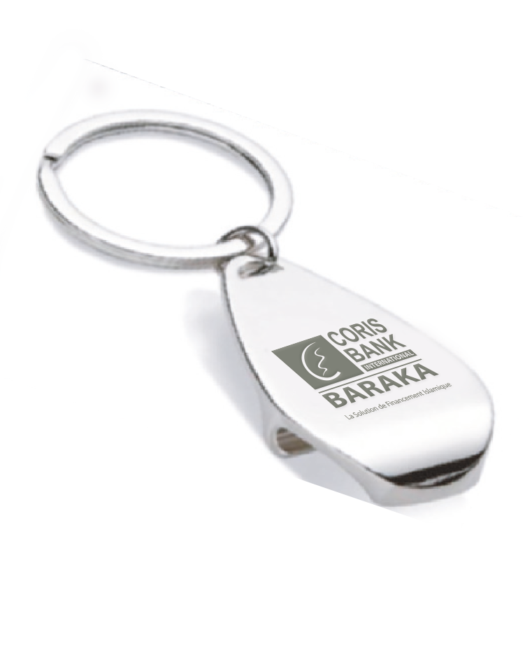 Porte-clés Coris Bank International Baraka